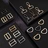 24Pcs 12 Style Iron D Rings FIND-SZ0002-25-3