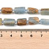 Natural Blue Calcite Beads Strands G-F836-B01-01-5