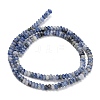 Natural Blue Spot Jasper Beads Strands G-L635-A12-4x2mm-4