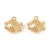 Ocean Theme Brass Charms KK-F902-07K-G-1