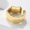 Brass Cuff Rings RJEW-C120-13G-3