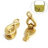 Infinity Zinc Alloy Bag Twist Lock Accessories PW-WG57D22-01-1