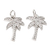 Brass Micro Pave Cubic Zirconia Pendants LS-ZIRC-K070-38P-1