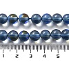 Synthetic Moonstone Beads Strands G-P528-J02-23-4