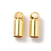 Brass Cord End KK-TAC0006-04G-04-1