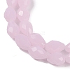 Electroplate Imitation Jade Glass Beads Strands EGLA-N013-J4mm-D01-3