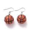 Resin Dangle Earrings EJEW-Z015-06-1