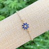 Brass Micro Pave Cubic Zirconia Slider Bracelets FS-WG61F73-05-1