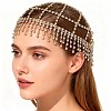 Alloy Rhinestone Mesh Headbands OHAR-WH20005-32G-1