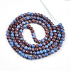 Baking Paint Glass Beads Strands DGLA-N003-6mm-C10-3