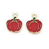 Alloy Enamel Pendants ENAM-Q003-02A-G-1