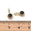 Brass Micro Pave Cubic Zirconia Charms LS-KK-Z040-01C-3