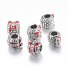 Alloy Enamel European Beads MPDL-T001-10A-1