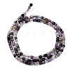 Natural Purple Fluorite Beads Strands G-RM2025-32B-04-5