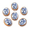 Handmade Porcelain Beads PORC-Z010-01G-1