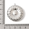 304 Stainless Steel Pendants STAS-B128-06P-02-3