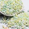 Macaron Color Opaque Frosted Glass Seed Beads X1-SEED-K009-12B-04-1