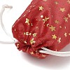 Gold Stamping Christmas Velvet Storage Bags ABAG-Q053-01A-01A-3