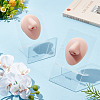 ARRICRAFT 2Pcs Soft Silicone Nose Flexible Model Body Part Displays ODIS-AR0001-03-4