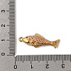 304 Stainless Steel Enamel Fish Connector Charms STAS-B128-54G-05-3