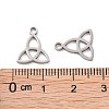 304 Stainless Steel Charms STAS-Q201-T172-4