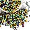 6/0 Opaque Colours Seep Glass Beads SEED-M006-M-1