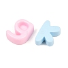 Opaque Resin Cabochons RESI-G124-02-3