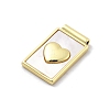 Rack Plating Brass Pave Shell Pendants KK-Q006-32G-02-2