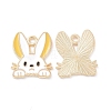 Alloy Enamel Pendants X-PALLOY-D015-08-2