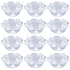 20Pcs Glass Bead Cone for Wind Chimes Making GLAA-SP0001-02-1