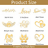 Nickel Decoration Stickers DIY-WH0450-094-2