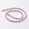 Rice Grade A Glass Pearl Beads Strands HY-E001-06-3