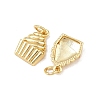 Brass Pendants KK-Z132-02G-01-2