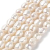 Natural Cultured Freshwater Pearl Beads Strands PEAR-Z002-20-1