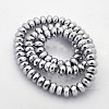 Electroplate Non-magnetic Synthetic Hematite Beads Strands G-J208A-03-2