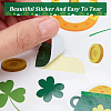 24 Sheets 8 Styles Saint Patrick's Day Paper Stickers DIY-WH0043-38-4