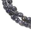 Natural Cordierite/Iolite/Dichroite Beads Strands GG-CBA9A7F-A02-4