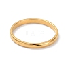 2mm Polished Plain Dome Finger Ring for Girl Women RJEW-C012-05A-G-2