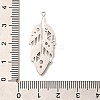 304 Stainless Steel Pendants STAS-B083-15P-3