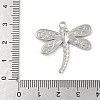 304 Stainless Steel Dragonfly Pendants X-STAS-S186-08C-P-3