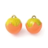 304 Stainless Steel Enamel Pendants STAS-I346-20G-07-1
