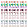200Pcs 10 Colors Crackle Glass Beads Strands GLAA-TA0003-31C-1