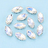 Sew on Rhinestone Montee Beads KK-T071-02A-1
