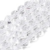 Synthetic Quartz Crystal Beads Strands G-Z119-A42-03-3
