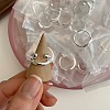 Alloy Smiling Face Finger Rings FS-WG53BEF-01-5