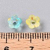 Frosted Transparent Acrylic Beads X-OACR-N137-72H-4