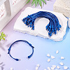 20Pcs Adjustable Korean Waxed Polyester Cord Bracelet Making BJEW-TAC0051-02-4