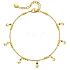 30Pcs Brass Micro Pave Cubic Zirconia Pendants ZIRC-CJ0001-17-7