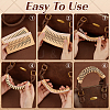 Cowhide Bag Handle Protective Sleeves AJEW-WH0766-80B-3