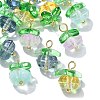 20Pcs 4 Colors Handmade Lampwork Charms LAMP-CJ0001-92-3